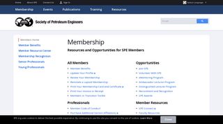 SPE Members | Society of Petroleum Engineers