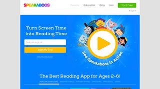 Speakaboos: The #1 Reading App for Kids 2-6