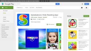 Speakaboos: Kids Reading App - Apps on Google Play
