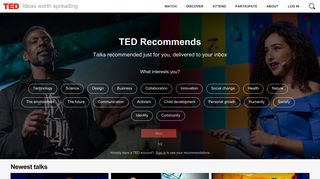 TED: Ideas worth spreading