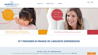 Speaking Agency: Babysitting and English courses in France ...