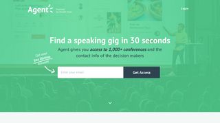 Agent: Find a speaking gig in 30 seconds