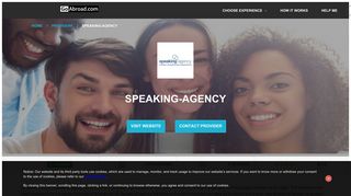 Speaking-agency Programs & Reviews | GoAbroad.com