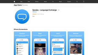 Speaky - Language Exchange on the App Store - iTunes - Apple