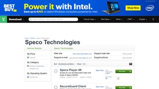 Speco Technologies - Download.com