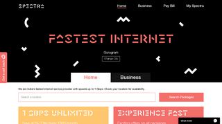 Spectra High Speed Internet Service Provider (ISP) - Best Broadband ...