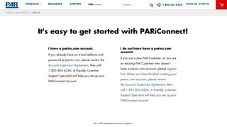 PARiConnect | Log in, register, sign up - PAR, Inc.