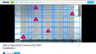 See a Spectrum Community WiFi Installation on Vimeo