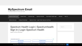 Spectrum Health Login | Spectrumhealth Sign in | Login Spectrum ...