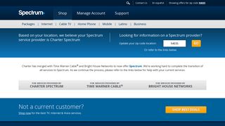 My Account Login- Time Warner Cable and Bright House ... - Spectrum
