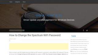 How to Change the Spectrum WiFi Password - Driver Talent Blog