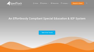 SpedTrack: IEP Software & Special Education Solutions (Free Trial)