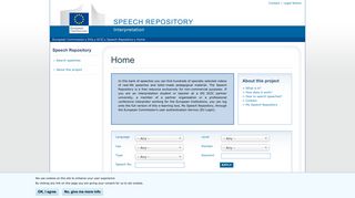 Speech Repository | Interpretation