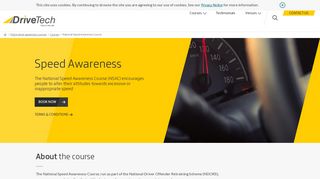 National Speed Awareness Course - DriveTech