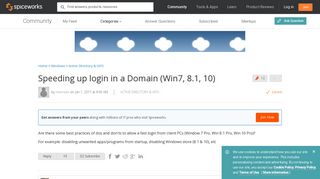 [SOLVED] Speeding up login in a Domain (Win7, 8.1, 10) - Active ...