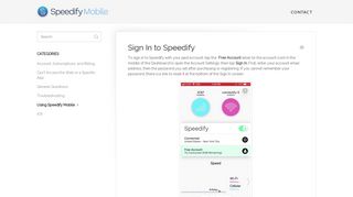 Sign In to Speedify - Speedify Mobile