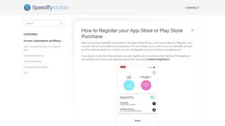 How to Register your App Store or Play Store Purchase - Speedify ...