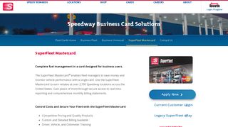 SuperFleet MasterCard - Speedway