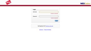 WEXOnline Client Login