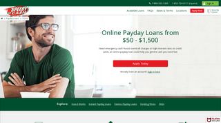 Payday Loans Online from $50 - $1,500 – Apply Now at Speedy Cash