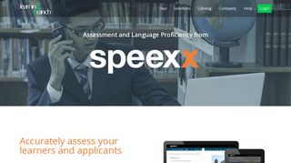 Speexx – LearningBranch - Assessment and Training LMS