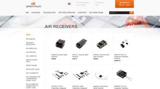 Air Receivers: Spektrum - The Leader in Spread Spectrum Technology