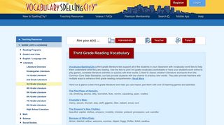 3rd Grade Reading Practice - Reading Words for Grade ... - Spelling City