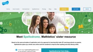Spellodrome for Home Users - Mathletics USA