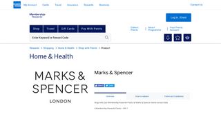 Marks & Spencer Membership Rewards®