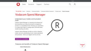 Spend manager | Vodacom Business
