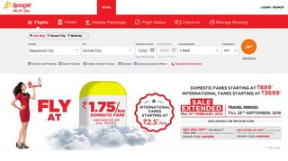 SpiceJet - Flight Booking for Domestic and International, Cheap Air ...