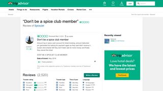 Don't be a spice club member - Review of SpiceJet - TripAdvisor