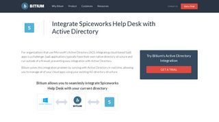 Spiceworks Help Desk Active Directory (AD) Integration - Connect