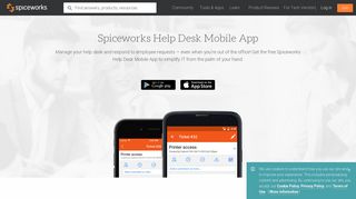 Spiceworks Help Desk Mobile App