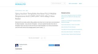 Spicy Auction Templates Are Now FULLY Mobile Responsive And ...