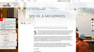 SPIE Oil & Gas Services | SPIE