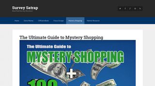 100 Legit Mystery Shopping Companies That Will Pay You