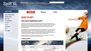 How To Bet: 6steps - Spiffx - The alternative betting exchange. Place ...