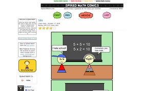 Spiked Math - Math Comic