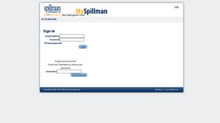 Login - Spillman Technologies