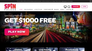 Spin Palace Online Casino | Claim Your Lucrative New Player Bonus