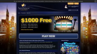 Spin Palace Online Casino | Play Online & Mobile Casino Games