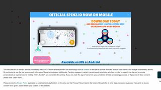 Spinz.io - Real-Time Fidget Spinner Arena