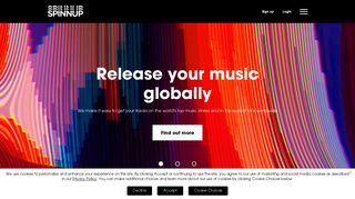 Spinnup | Global music distribution from Universal Music