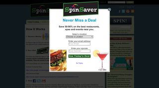 deals - SpinSaver