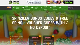 Spinzilla Bonus Code + Free Spins + No Deposit Required