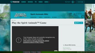 Video - Play the Spirit Animals™ Game | Spirit Animals Wiki ...