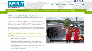 Spirit: Overview of J-1 Work Visa Program - Spirit Cultural Exchange