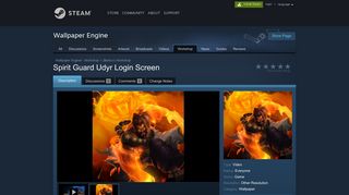 Steam Workshop :: Spirit Guard Udyr Login Screen