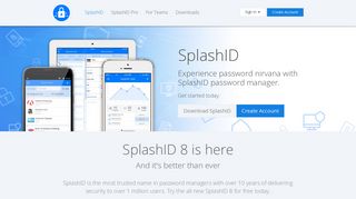 SplashID: Manage all your passwords - never forget a password